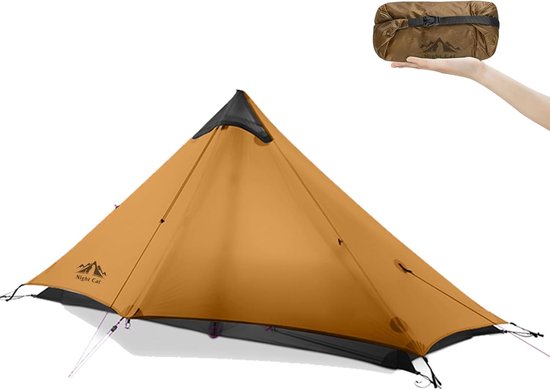 1 Persoons Tent Ultralicht - Lichtgewicht Tent Waterdicht Voor Koppels Vrienden Kamperen Wandelen Trekking