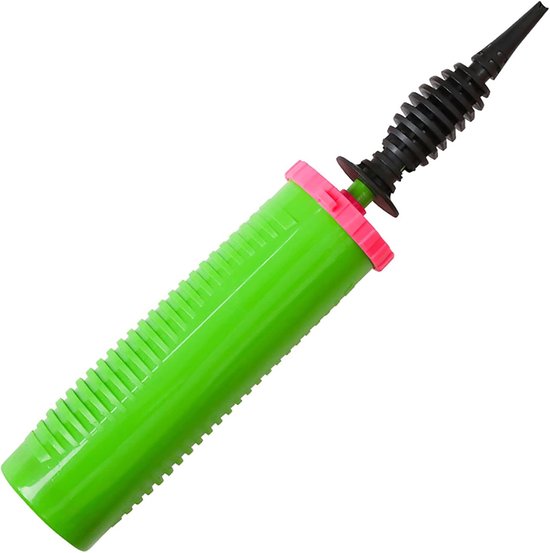 1 stuk - Ballonpomp - Groen - Handmatige luchtpomp - Ballon opblaasapparaat - Draagbare pomp - Eenvoudig in gebruik - Ideaal voor het opblazen van partyballonnen, feestdecoraties, gemakkelijk mee te nemen en perfect voor elke gelegenheid