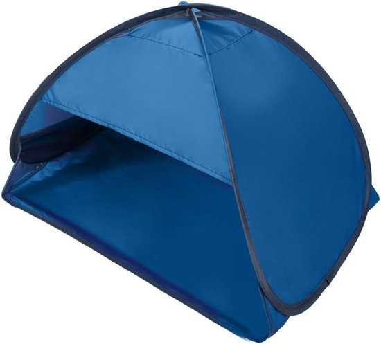 1 stuk Kleine Pop-up Strandtent - Zonneluifel - Directe Gezichtsschaduw Luifel - UV-bestendig - Buiten Strand Kamperen Vissen Wandelen 80*50*55cm van Merkloos