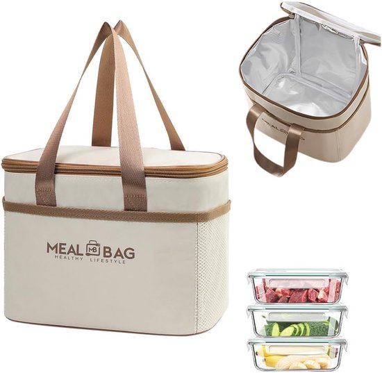 1 stuks - koeltas - lunchtas - koeltasje klein - koeltasje - lunchtas dames - koeltasje lunch - lunch tasje - lunchtas koeltas - koeltasje klein lunch - koel tasje - handig - thermische zak - Volwassenen en kinderen