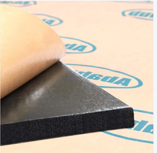 10 mm Car Hood Isolatie Mat - Warmtewerende Scheidingsmat, Zelfklevend PE Schuim, 1.48 m², Geluidsisolatie en Temperatuurbeheersing