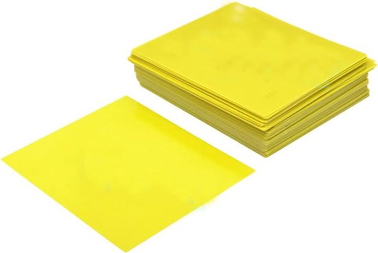 10 Stuks 3240 Epoxy Board FR-4 voor DIY Accupakketten - 20.3cm x 17.2cm x 0.1cm, Duurzaam, Hoogwaardige Isolatie, Perfect voor Elektronica Projecten van Merkloos