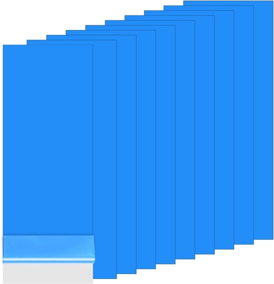 10 Stuks Zelfklevende PVC Reparatie Patches voor Zwembaden en Opblaasbare Boten, Onderwater Herstelset voor Waterbedden en Zwembaden