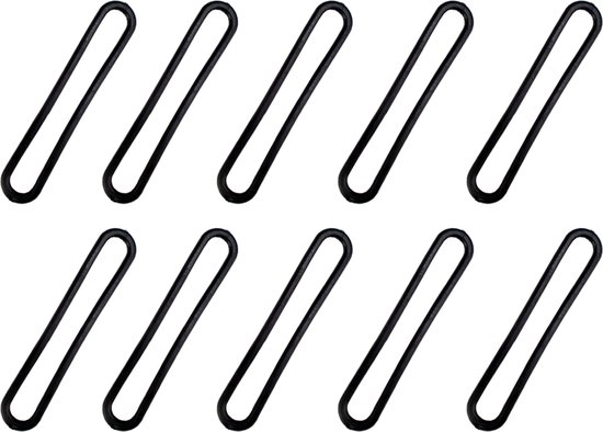 10 x spanelastiek TIR carrosserie rubber 20 cm van Fixman
