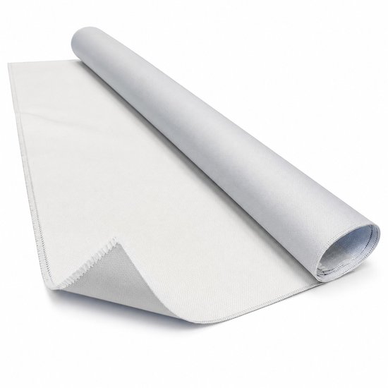 100 x 150 cm | 0.5 mm | Glasvezeldoek enkelzijdige silicone coating grijs