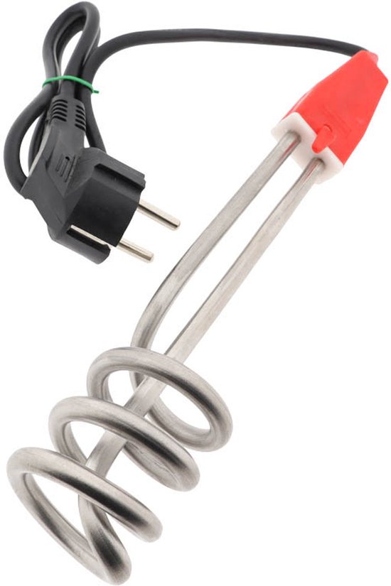 1000 Watt dompelaar - 230 volt - met oververhittingsbeveiliging - tot 10/12 liter van Benson Tools