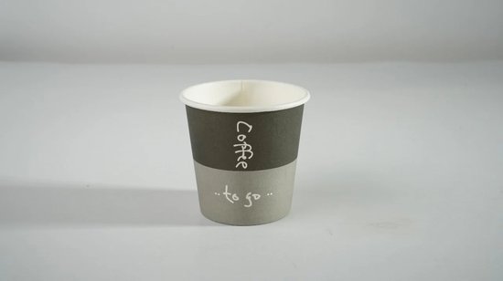 1000x Coffee to go espresso koffiebeker 120ml 4oz Koffiebekers - Theebekers - Drinkbekers - Wegwerp Papieren Bekers - Reizen - Picknicks - Kamperen Hoogwaardige Lekvrije Kartonnen Bekers
