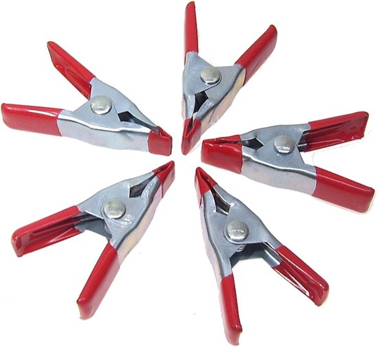100X Mini markt klemmen Zeil klem lijmklem klein 5 cm van Eswera