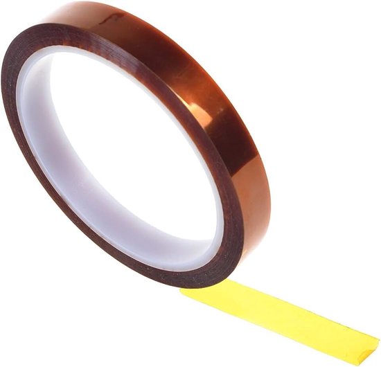 10mm x 33m polyimide-hittebestendige lijm gouden band voor 3D-printplateau, elektrisch, soldeerwerk