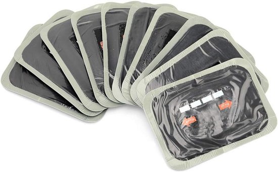 10x Grote Bandenreparatie Patches voor Vrachtwagen en Auto - Tubeless Herstelset van Merkloos