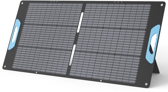 110W Vouwbaar Zonnepaneel, Monokristallijn Zonnepaneel 23.5% Rendement IP67 Waterdicht, Draagbaar Zonnepaneel met MC4 / USB-A / USB-C, voor Kamperen, Camper, Noodstroom