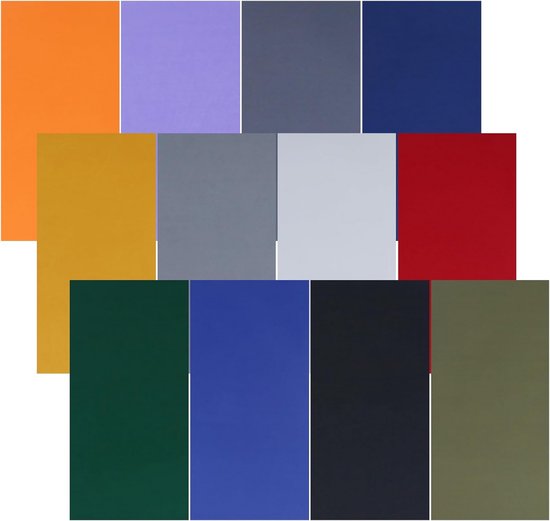 12 Stuks Zelfklevende Reparatie Patches 20 x 10 cm van Merkloos