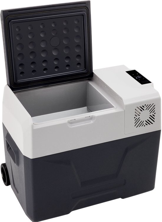 12-Volt Autokoelkast, Draagbare 30-Liter Enkelzone Vrieskist met Wielen en Handvat, -20°C tot 20°C, 12/24V DC en 100-240V AC Compressor Koeler voor Outdoor, Camping van Alpicool