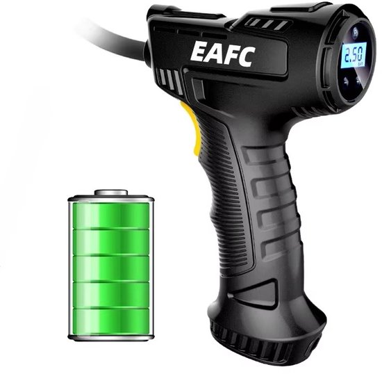 120W Handluchtcompressor Draadloze Opblaaspomp Draagbare Luchtpomp Bandenpomp Digitaal voor Auto Fiets Ballen