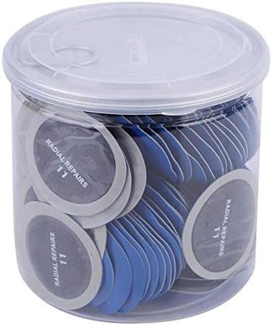 120x Ronde Banden Reparatie Patches 43mm Elastisch Rubber Zonder Vulkaniseren