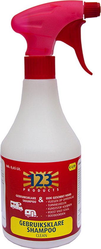 123 products Clean gebruiksklare shampoo van 123 products