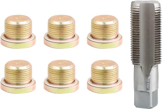 13-delig olieaftapplug reparatieset M22 x 1,5 mm draad reparatieset voor olieaftapplug