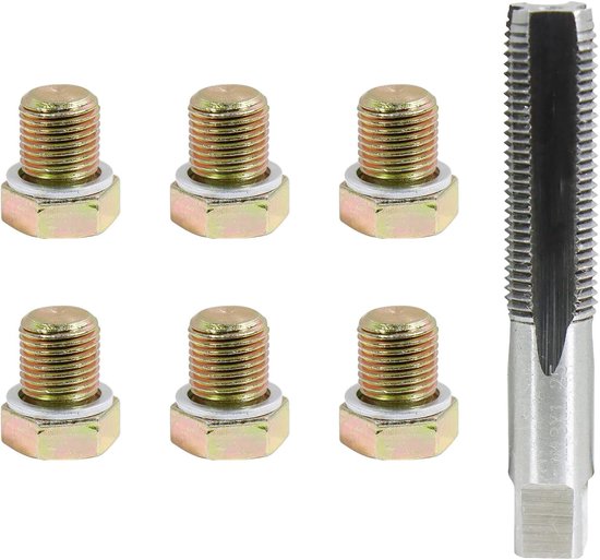 13-delige olieaftapplug reparatieset M13 x 1,25 mm draad Reparatieset voor olieaftapplug