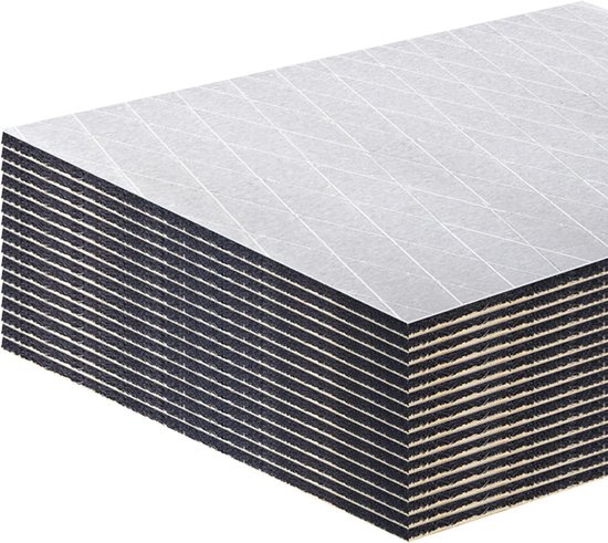 13-delige set 8mm geluidsisolatie matten van aluminium folie voor auto | Zelfklevende isolatiematten | Geluidsdemping en warmte-isolatie (1,68 m²)