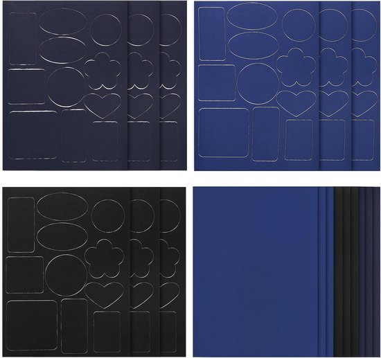 18 vellen reparatiepatches zelfklevend - nylon ripstop reparatie voor jas tent slaapzak rugzak van Merkloos