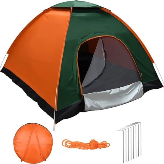 2-3 Persoons Tent Strandtent Pop-up Instant Tent Waterdichte Tent Lichtgewicht Kamperen Ademend voor Kamperen, Klimmen, Vissen, Survival of Festival van Forceatt