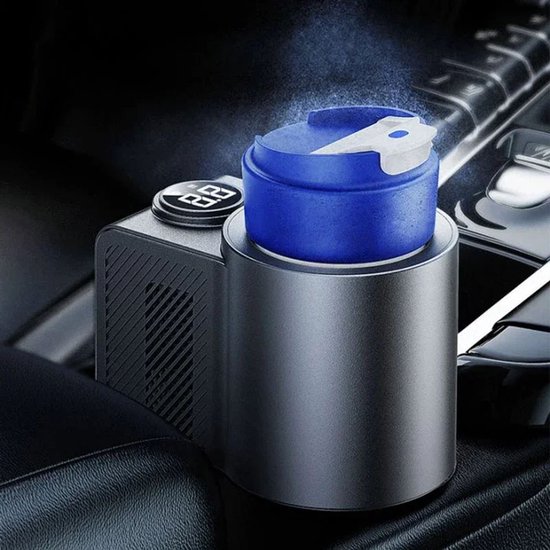 2-in-1 Auto Bekerwarmer & Mini Koelkast – Elektrische Thermosmok om Drankjes te Verwarmen of Koelen van LifeGoods