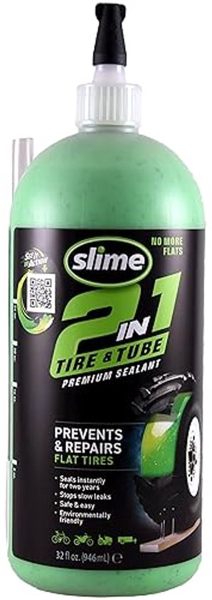 2-in-1 Bandenreparatie Compounds voor Lekke Banden - Premium Oplossing voor Binnengebruik - 900ml van Merkloos