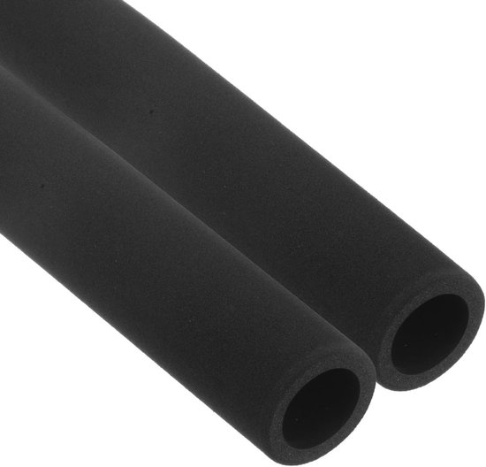 2 Pack Isolatie Foam Tubes voor Pijpen, 22mm ID 32mm OD 298mm Lengte, Zachte Flexibele Schuim voor Handgreep Ondersteuning, Gitaarstandaard en Dakkoffers [Zwart]
