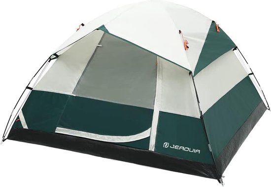 2-persoonstent met afneembare regenvlieg, waterdichte campingtenten, eenvoudige installatie, 2 mesh-venster met dubbele laag, voor kamperen, backpacken, wandelen in de open lucht, voor 4 seizoenen van Hewolf