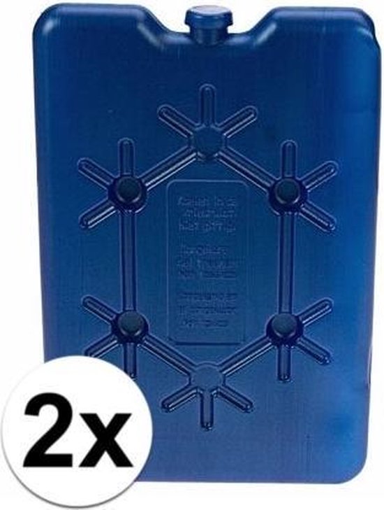 2 platte koelelementen 16 cm van Campingaz