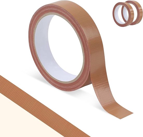 2 rollen pvc-plakband, premium Amerikaans plakband, waterdicht, isolatietape voor zware toepassingen, ducttape voor binnen en buiten (W: 2 cm / L: 100 cm)