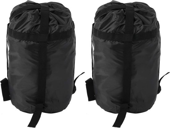2 stks Camping Slaapzak Compressie Opbergtas Volwassen Outdoor Reizen Kleding Opslag Compressie Zak