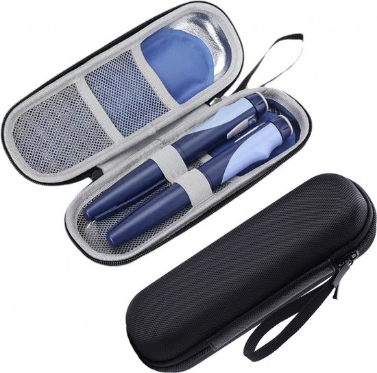 2 Stuks - Diabetes koeltas - koeltas - diabetes etui - Diabetes tas - diabetes etui - insuline spuiten - reis etui - Geen gel pack inbegrepen van Simrus