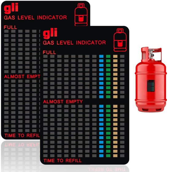 2 Stuks Gas Niveau Indicator voor Propaanflessen