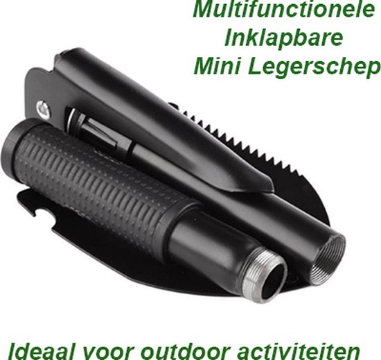 2-Stuks Multifunctionele Inklapbare Mini Legerschep van LifeGoods