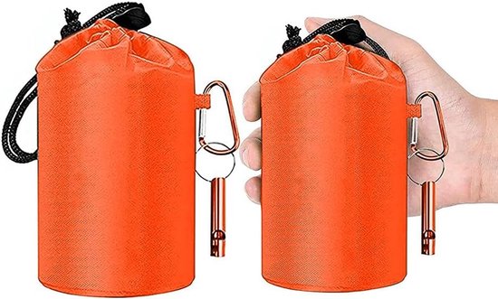 2 Stuks Nood- en Survival Slaapzakken Lichtgewicht en Waterdicht