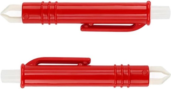 2 stuks tekentang voor honden en katten - Betrouwbare tekenpincet voor honden, katten, paarden en mensen - Rood van Alyssa & Ana