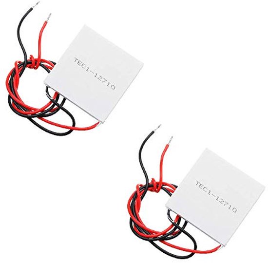 2 Stuks Thermo-Elektrische Koeler 40x40MM Peltier Koelplaat van Arctic