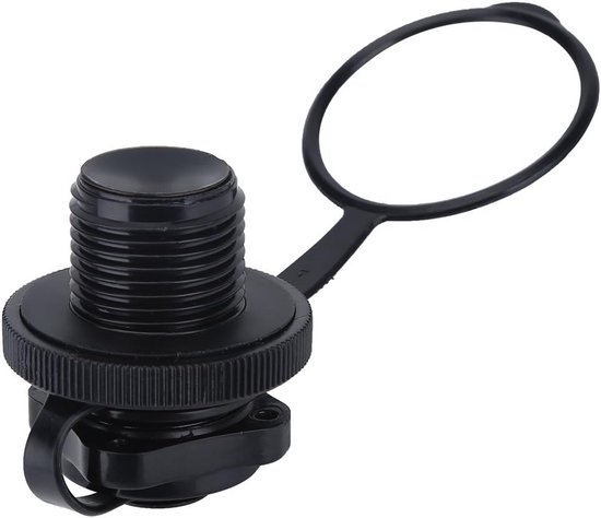 2 Stuks Universele Opblaasbare Boot Luchtventielen - Eenrichtings Luchtstekkers voor Rubberboten en Luchtbedden van Merkloos
