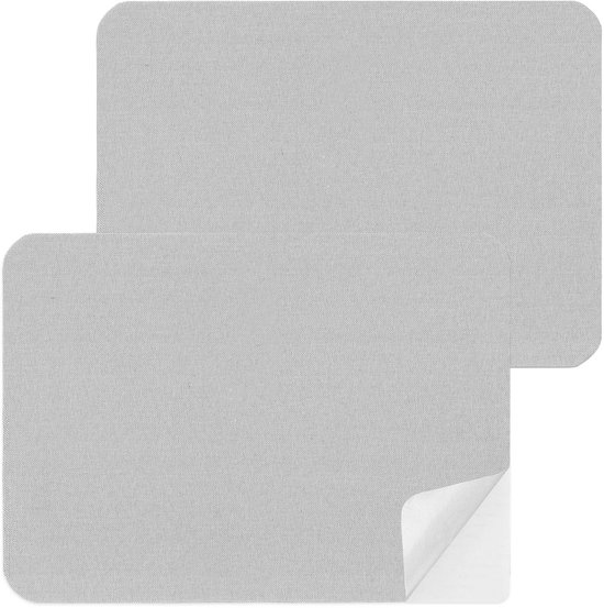 2 Stuks Zelfklevende Reparatiepatches voor Stof en Canvas – Waterdicht & Sterk voor Bank, Tent, Meubels en Auto van Merkloos