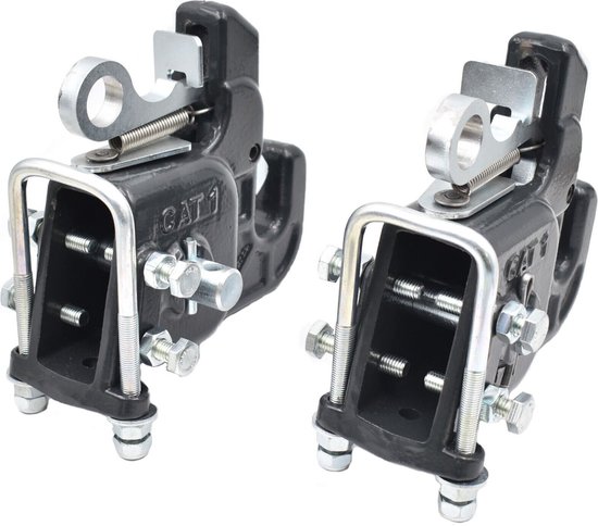 2 x Vanghaak Cat. 1 Snelkoppelingsset van Toolcraft