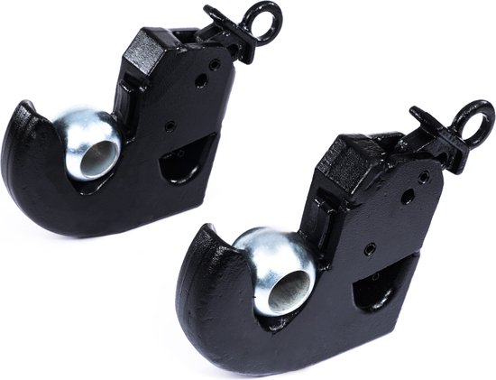 2 x Vanghaak Cat. 2 Snelkoppeling tot 110 kW / 150 pk - Set van 2 Vanghaken + Kogels van AgriShop