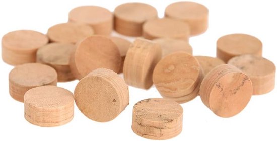 20 Stuks Kurk Pads voor Reparatie van Trompet en Posaune