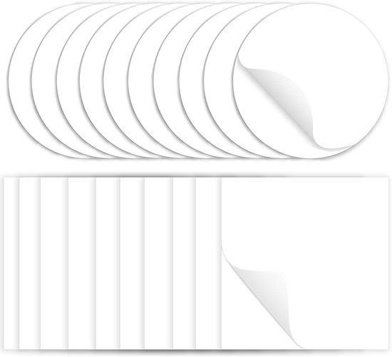 20 Stuks TPU Reparatie Patches voor Luchtbedden, Waterdichte Zelfklevende Patches voor Tent en Bouncy Castle, Ideaal voor Herstel van Kleding en Accessoires