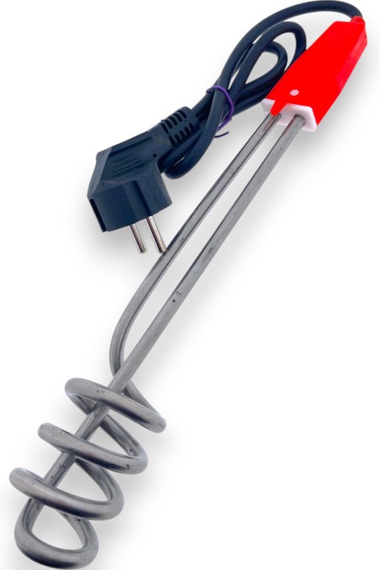 2000 Watt dompelaar - 230 volt - met oververhittingsbeveiliging - tot 20/25 liter van Benson