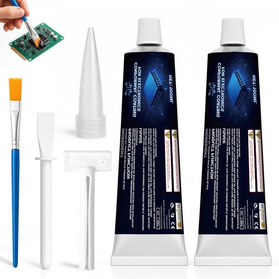 200ml Zwarte Coating voor Elektronica, Gietcompound voor Circuits met Waterdichte en Stofdichte Functies voor Betrouwbare Isolatie en Bescherming van Componenten