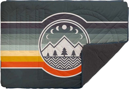2022 Voited Core Fleece Outdoor Camping Deken - Camp Vibe van Merkloos