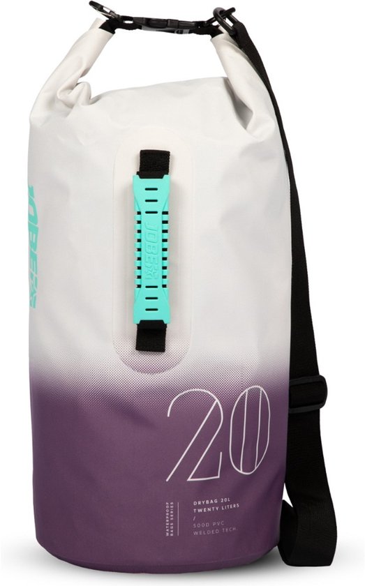 2026 Jobe 20L Drybag - White / Paars van Merkloos