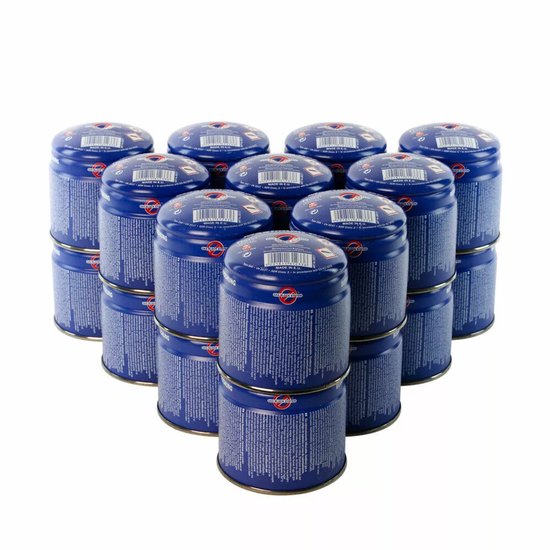 20x 360ML/190gram butane – propaan gasbus 6.7oz gaspatroon butaangas gasfles priktank camping gasvulling voor kooktoestel of bbq van Super-ego