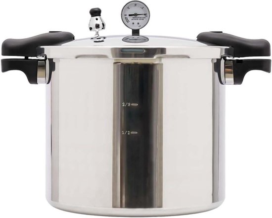 22L Pressure Canner Cooker Kitchen Cookware snelkookpan roestvrij aluminium stoomkoker grote capaciteit inmaakkan keuken snel koken kookpan kookpan stoompan gasfornuizen stoomdruk pan